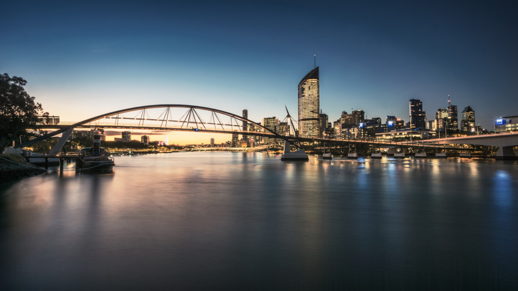 Sunset Of Goodwill Bridge, Brisbane City Cbd 815672524 2312x1300 2